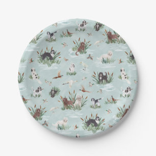 LES BARBETS PAPER PLATE
