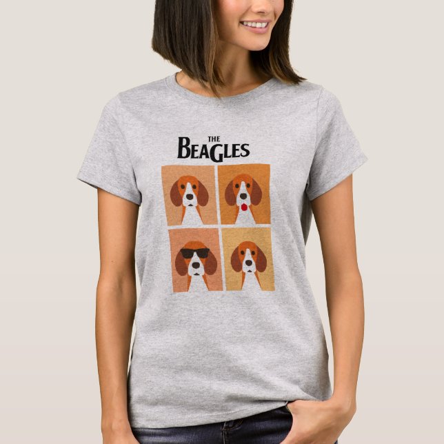 Les Beagles T-shirt graphique (Front)