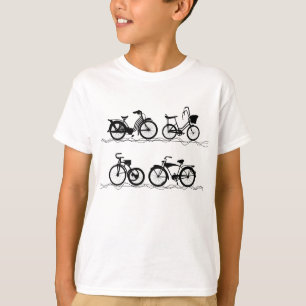 Les Bicyclette Black T-Shirt
