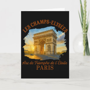 Les Champs-elysées Paris Travel Meet Me In Paris S Card