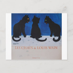 Les Chats de Louis Wain Postcard