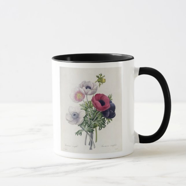 'Les Choix des Plus Belles Fleurs' Mug (Right)