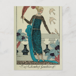 Les Colombes Familieres Postcard