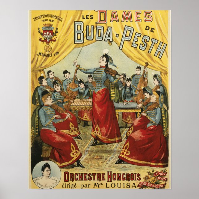 LES DAMES DE ~ BUDA PESTH  POSTER (Front)
