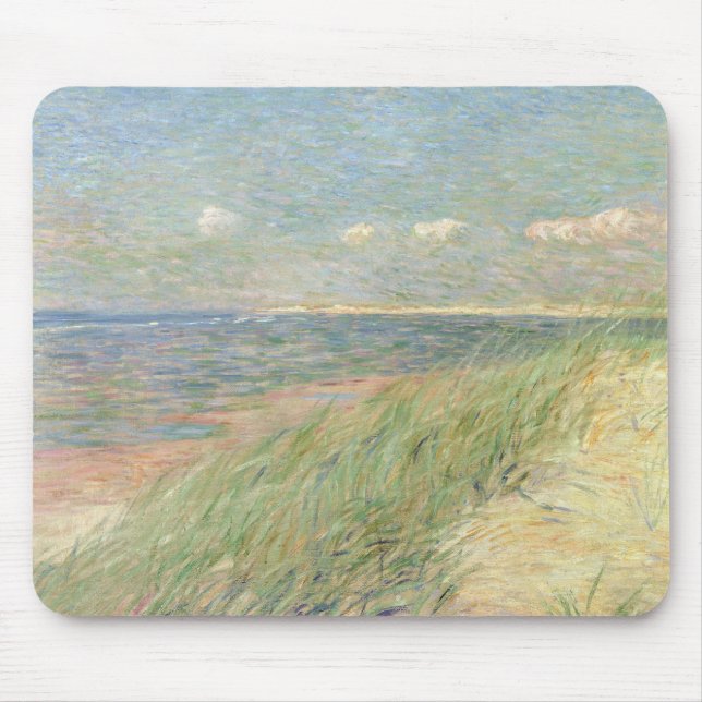 Les Dunes du Zwin, Knokke, 1887 (oil on canvas) Mouse Pad (Front)