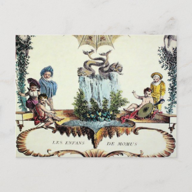 Les Enfans ~ Postcard French Vintage (Front)