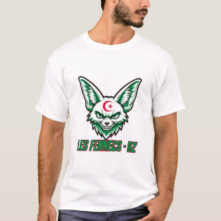 Les Fennecs DZ – Algerian Fennec Football Fan T-Sh T-Shirt