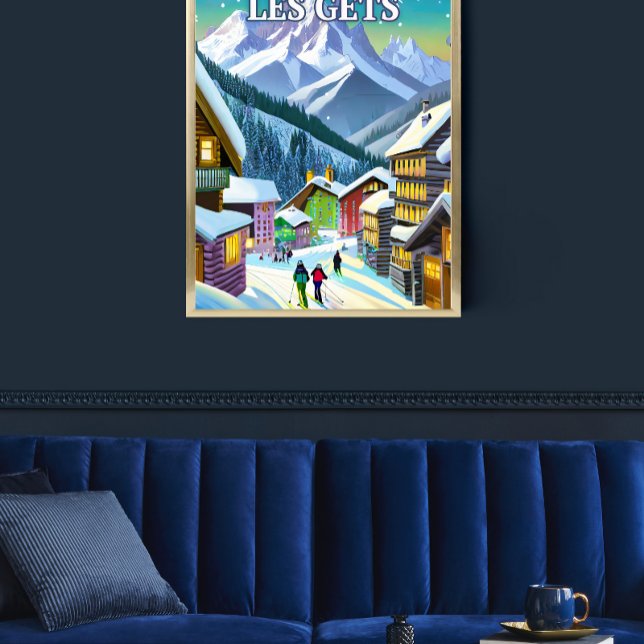 Les Gets : Authenticity Montagnarde Poster (Creator Uploaded)