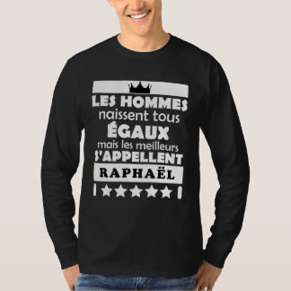 les hommes nait tous égaux mais les meilleur RAPHA T-Shirt