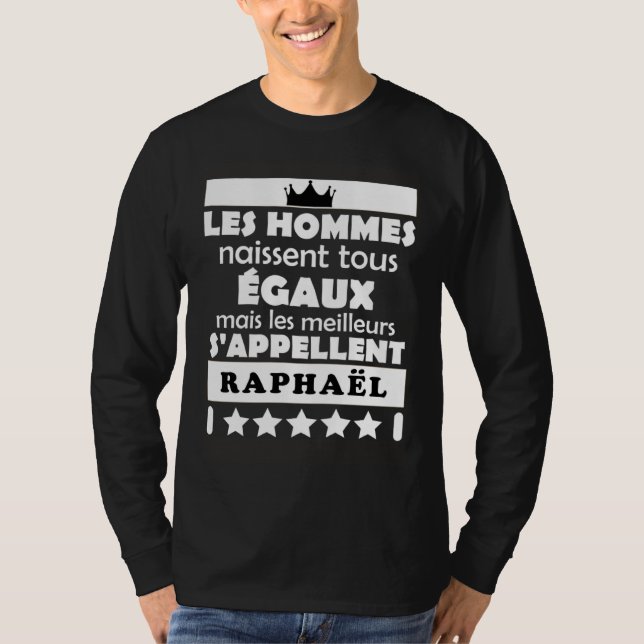 les hommes nait tous égaux mais les meilleur RAPHA T-Shirt (Front)