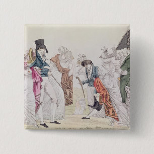 Les Invisibles', c.1807 15 Cm Square Badge