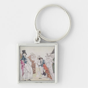 Les Invisibles', c.1807 Key Ring