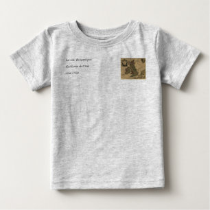Les Isles Britanniques, 1700's Map Baby T-Shirt