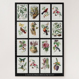 Les Jardins des Plantes Vintage Illustrations 002 Jigsaw Puzzle