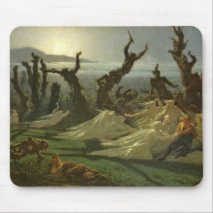 Les Lavandieres de la Nuit c.1861 Mouse Pad