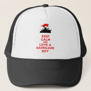 LES MISERABLES BARRICADE BOYS TRUCKER HAT