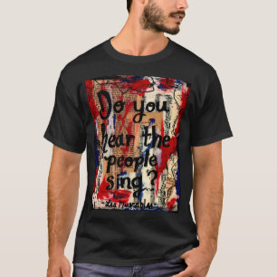 Les Miserables broadway musical theatre theatre qu T-Shirt