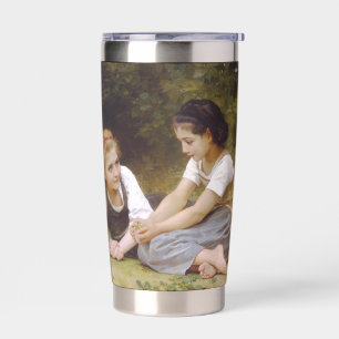 Les Noisettes: Young Girls Collecting Hazelnuts Insulated Tumbler