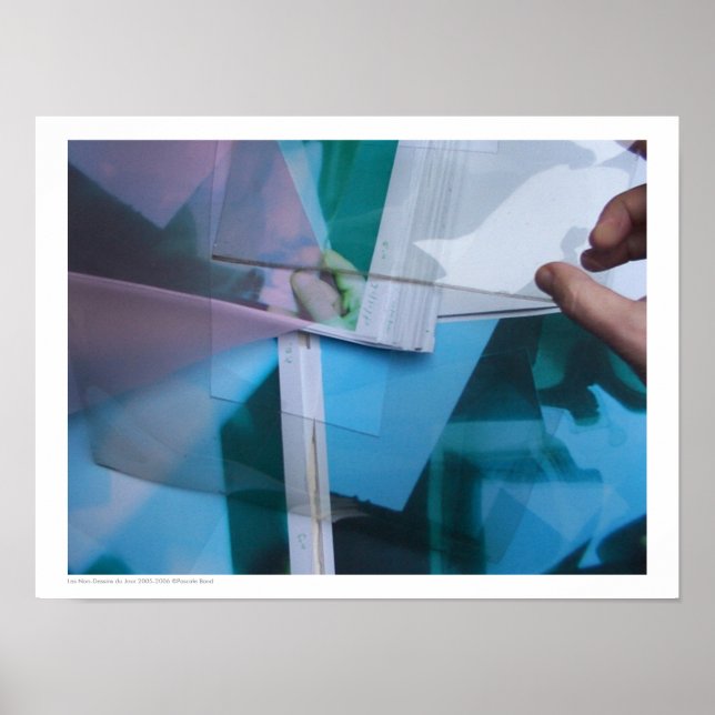 Les Non-Dessins du Jour 2005-2006 Project Hand P Poster (Front)