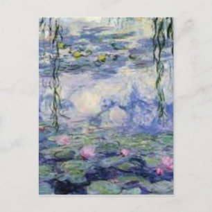 Les Nympheas de Claude Monet (Water Lilly) Postcard
