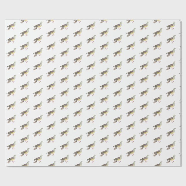 Les Pigeons Wrapping Paper (Flat)