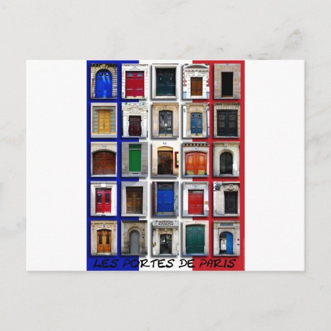 Les Portes De Paris Postcard (Front)