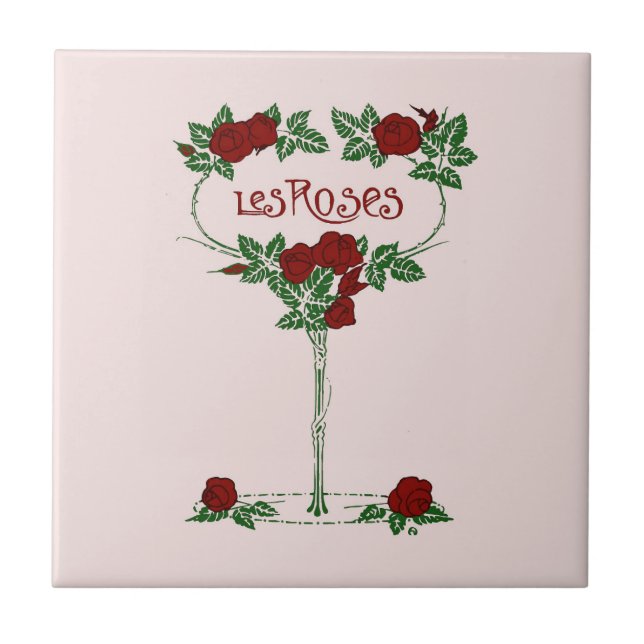 Les Roses Tile (Front)