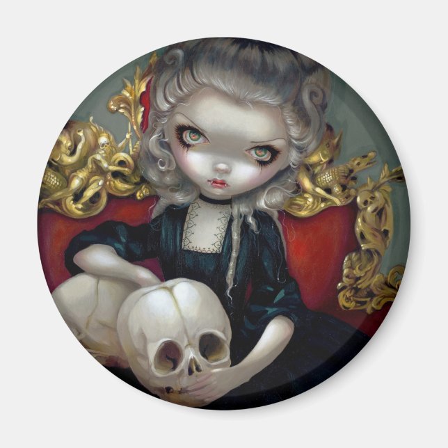 "Les Vampires: Les Crânes" Magnet (Front)