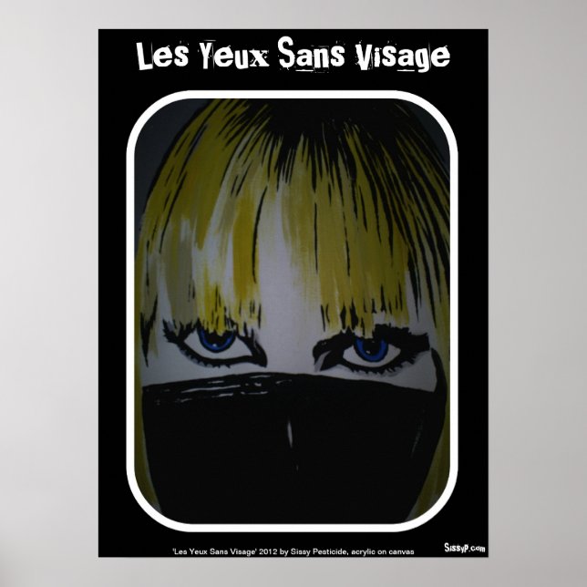 'Les Yeux Sans Visage' Poster (Front)