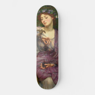 Lesbia and her Sparrow (by Edward John Poynter) Skateboard