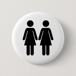 Lesbian 6 Cm Round Badge