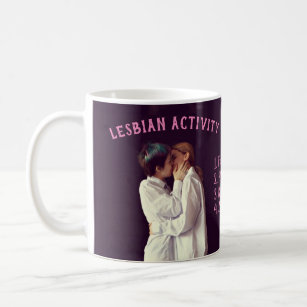 Lesbian activity coffee mug