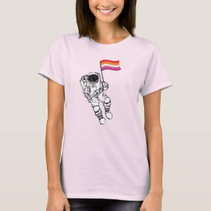 Lesbian Astronaut Pride T-Shirt