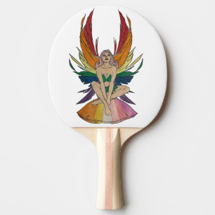 Lesbian Faerie  Ping Pong Paddle