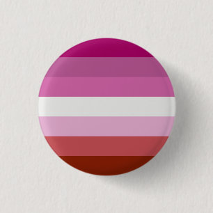 Lesbian Flag 3 Cm Round Badge
