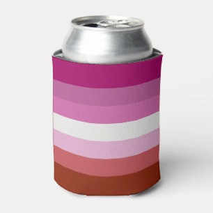 Lesbian Flag Can Cooler