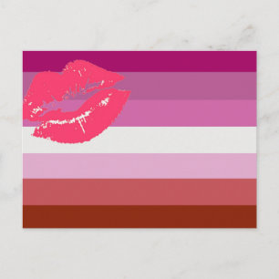 LESBIAN FLAG ORIGINAL -.png Postcard