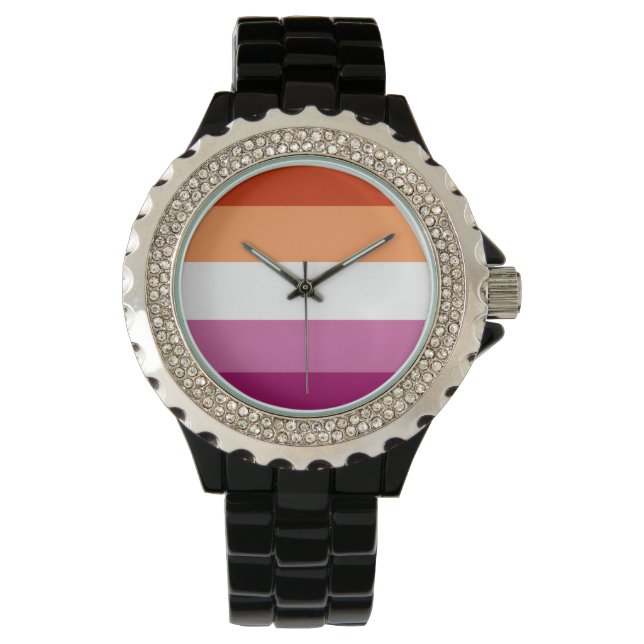 Lesbian Flag watch (Front)