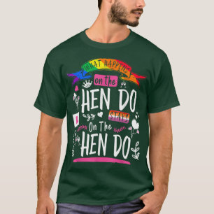Lesbian Hen Do Outfits For Women & Group Hen Night T-Shirt