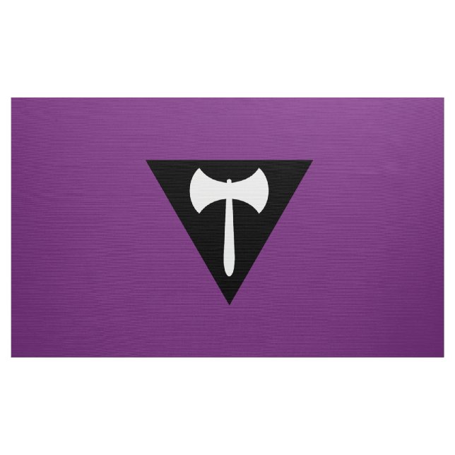 Lesbian Labrys Pride Flag Fabric (Yard)