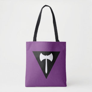 Lesbian Labrys Pride Flag Tote Bag
