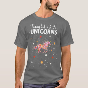 Lesbian Lesbian Lesbian Gay Unicorn Transthobia Ho T-Shirt