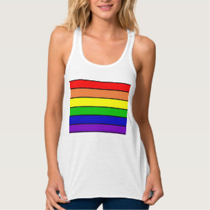 Lesbian LGBT Pride Rainbow Singlet