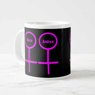 Lesbian Lovers Customisable Mug