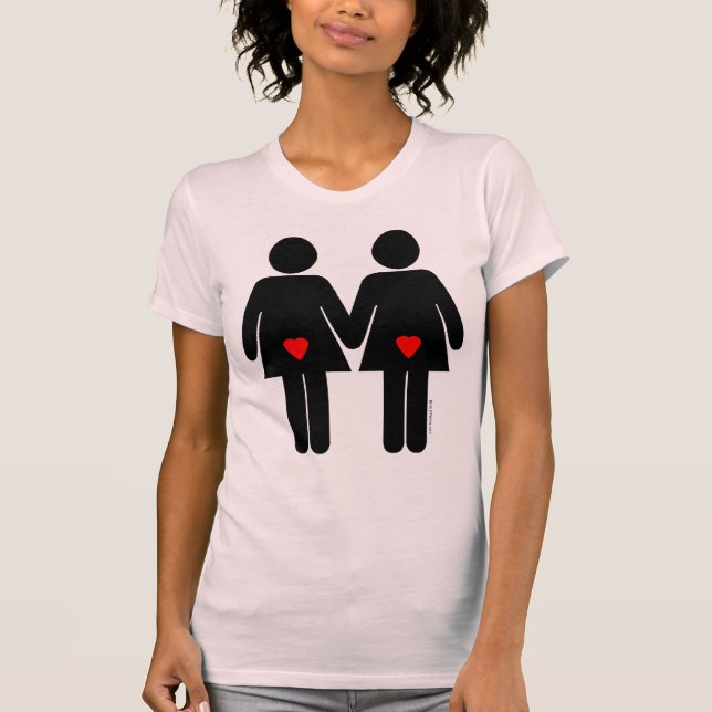 Lesbian Lovers T-Shirt (Front)