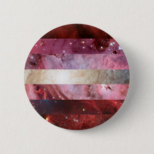 Lesbian nebula flag pin
