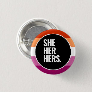 Lesbian Pride 3 Cm Round Badge