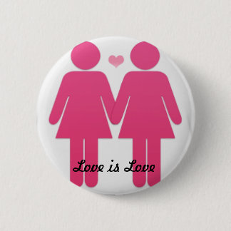 Lesbian Pride 6 Cm Round Badge