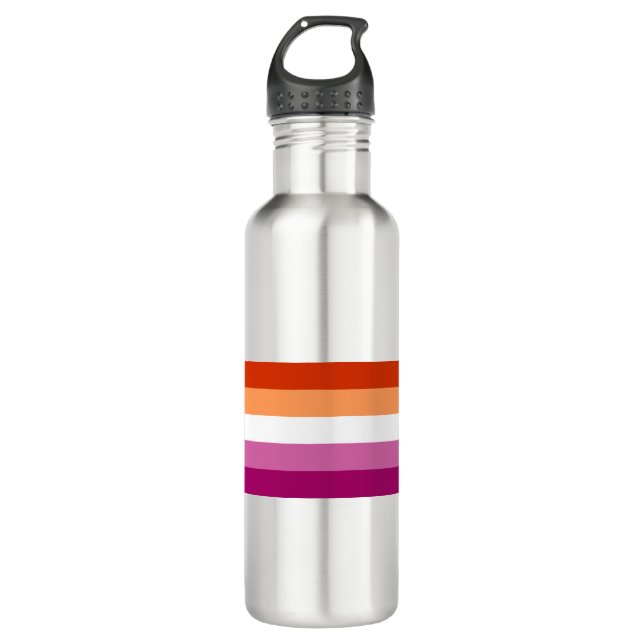 Lesbian Pride 710 Ml Water Bottle (Front)