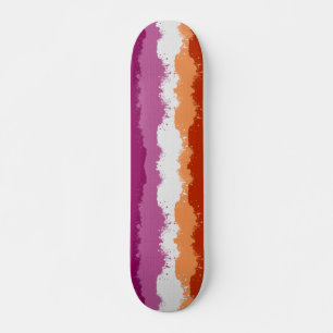 Lesbian Pride Abstrakt Skateboard